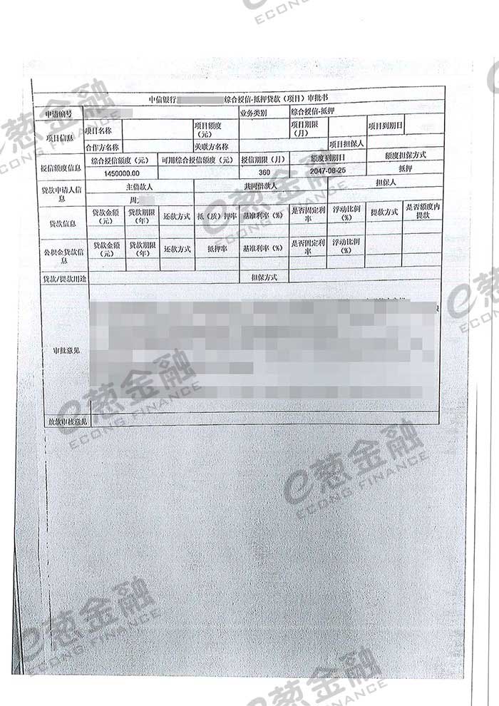 银行承诺函